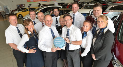 Worcester dealership celebrates colleagues 30 years service