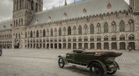 Vauxhall D-Type Staff Car readied for WW1 commemorations