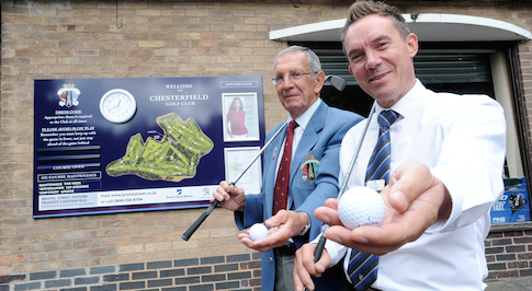 Bristol Street Motors Peugeot Chesterfield sponsors local golf club