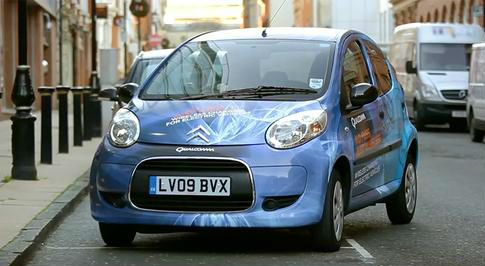 Wirelessly charge your electric car from 2017