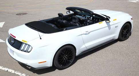 Testing begins on first right-hand-drive Mustang