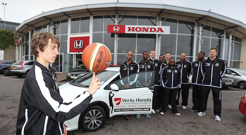 Vertu Honda joins forces with Newcastle Eagles in sponsorship deal