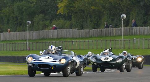 Iconic Jaguar D-Type celebrated at Goodwood Revival