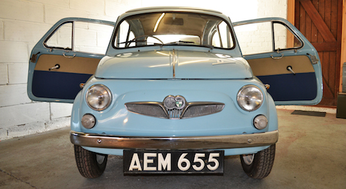 Incredibly rare 1960 Fiat 500 goes under the hammer 