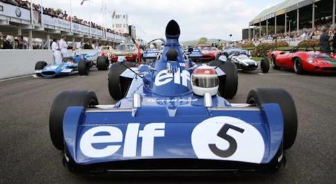 Sir Jackie Stewart honoured at Goodwood Revival
