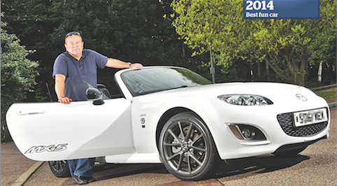 Mazda MX-5 takes home the 'Fun Car' award