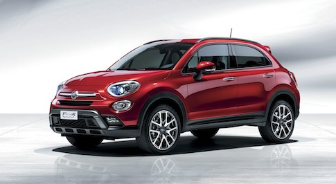 The 500X joins Fiat's line up 