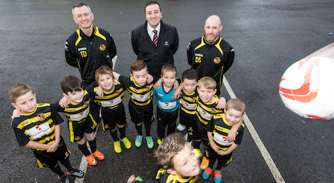 Bristol Street Motors in Carlisle supports junior football team