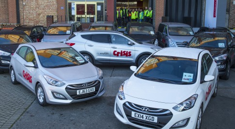HYUNDAI MOTOR SUPPLIES VEHICLES TO SUPPORT 'CRISIS AT CHRISTMAS' HOMELESS CHARITY INITIATIVE