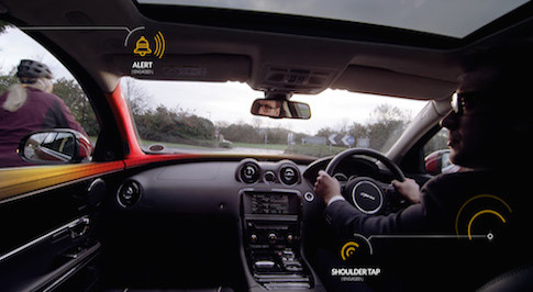 Jaguar Land Rover reveals new 'Bike Sense' research technology