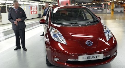 Nissan's Sunderland plant receives a royal visit
