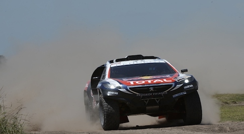 Team Peugeot Total competes in first Dakar Rally since 1990