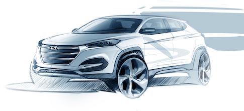 Hyundai presents first design impression of new Tucson