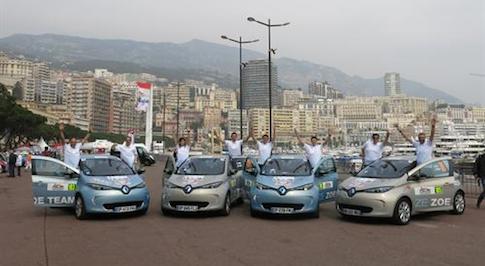 Renault ZOE scores high at the ZENN Monte-Carlo Rally