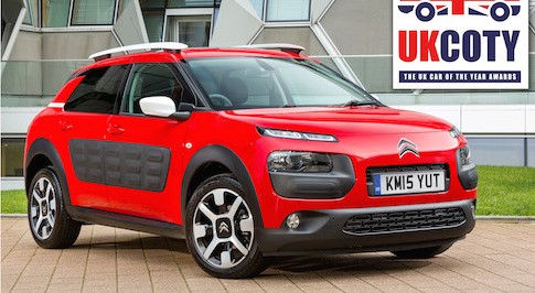 Citron's C4 Cactus named 'Small Hatchback of the Year'
