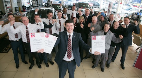 Darlington Bristol Street Motors Dealership Make it Three in a Row with Customer Service Award