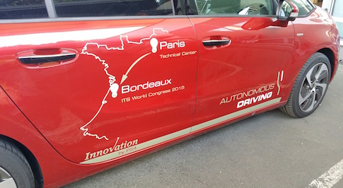 PSA prototype car travels 580km in autonomous mode
