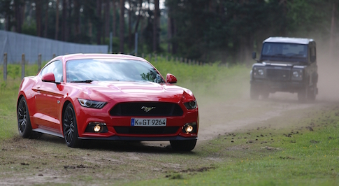 Ford Mustang is dubbed the ultimate stunt car by former 'Stig' Ben Collins 